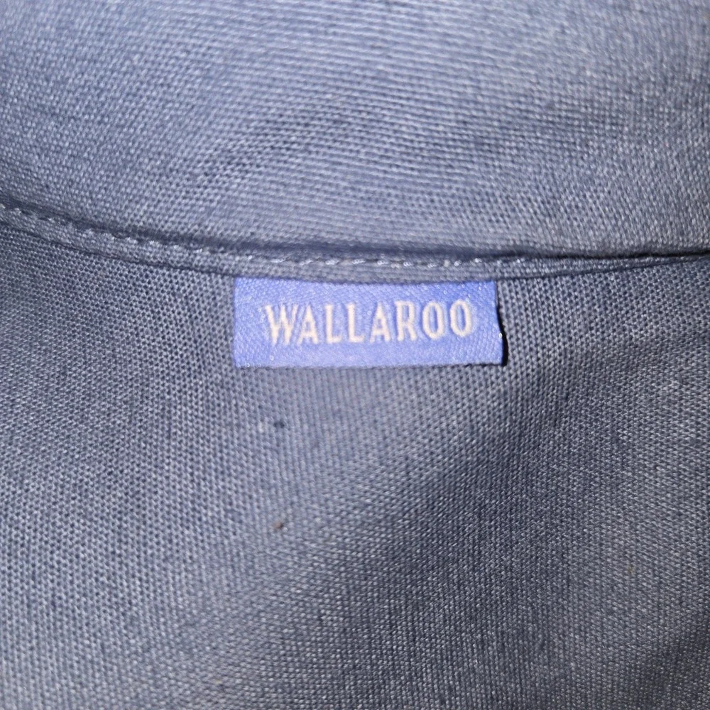 Wallaroo Hat Company Casual Traveler Hat Womens OS Blue Cotton Canvas Wide Brim